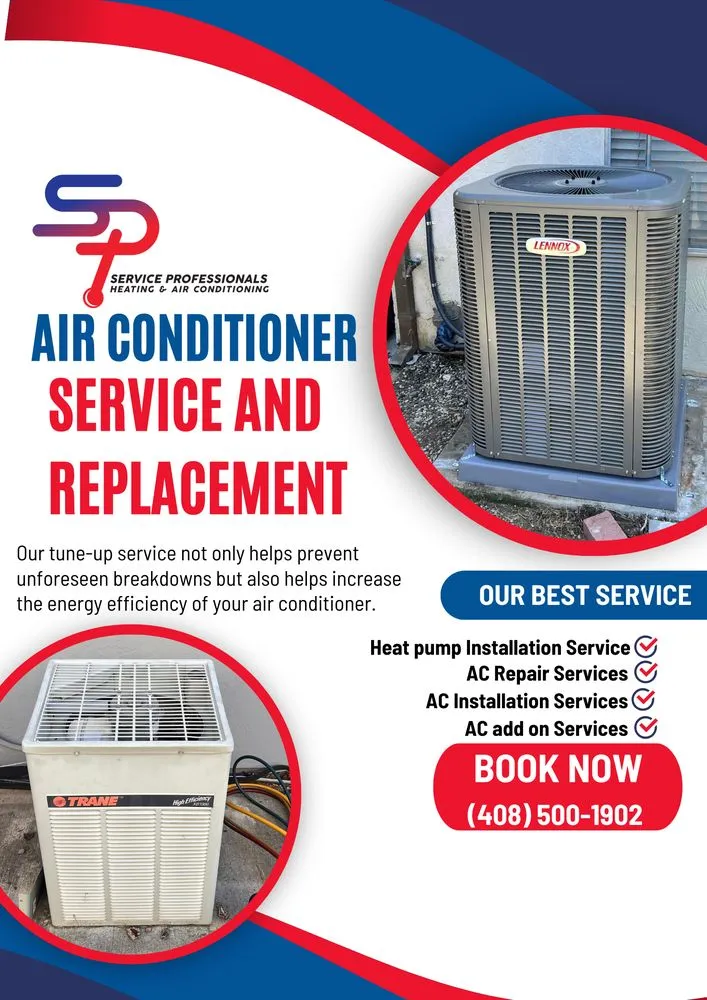 Slide of Service Professionals Heating and Air Conditioning