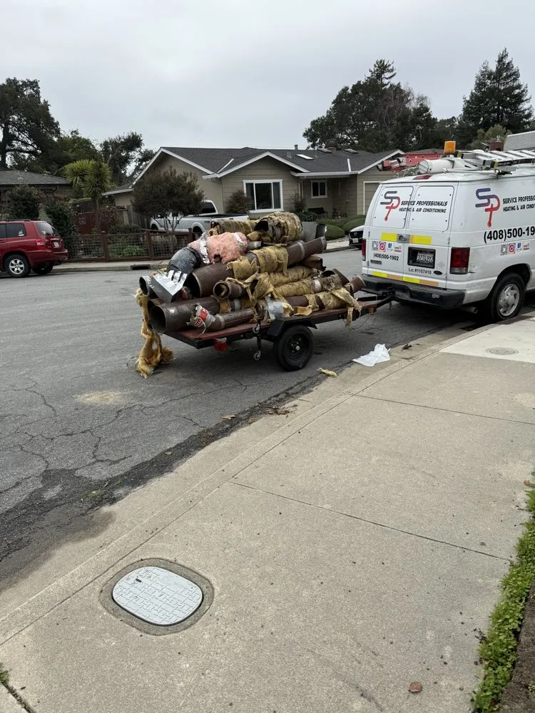 Slide of Service Professionals Heating and Air Conditioning