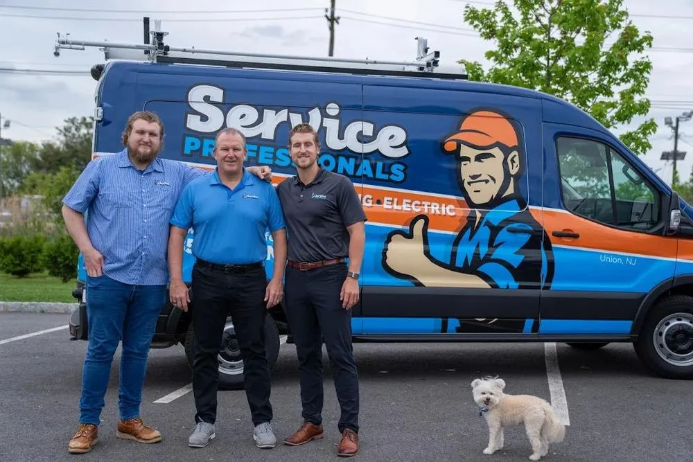 Slide of Service Professionals