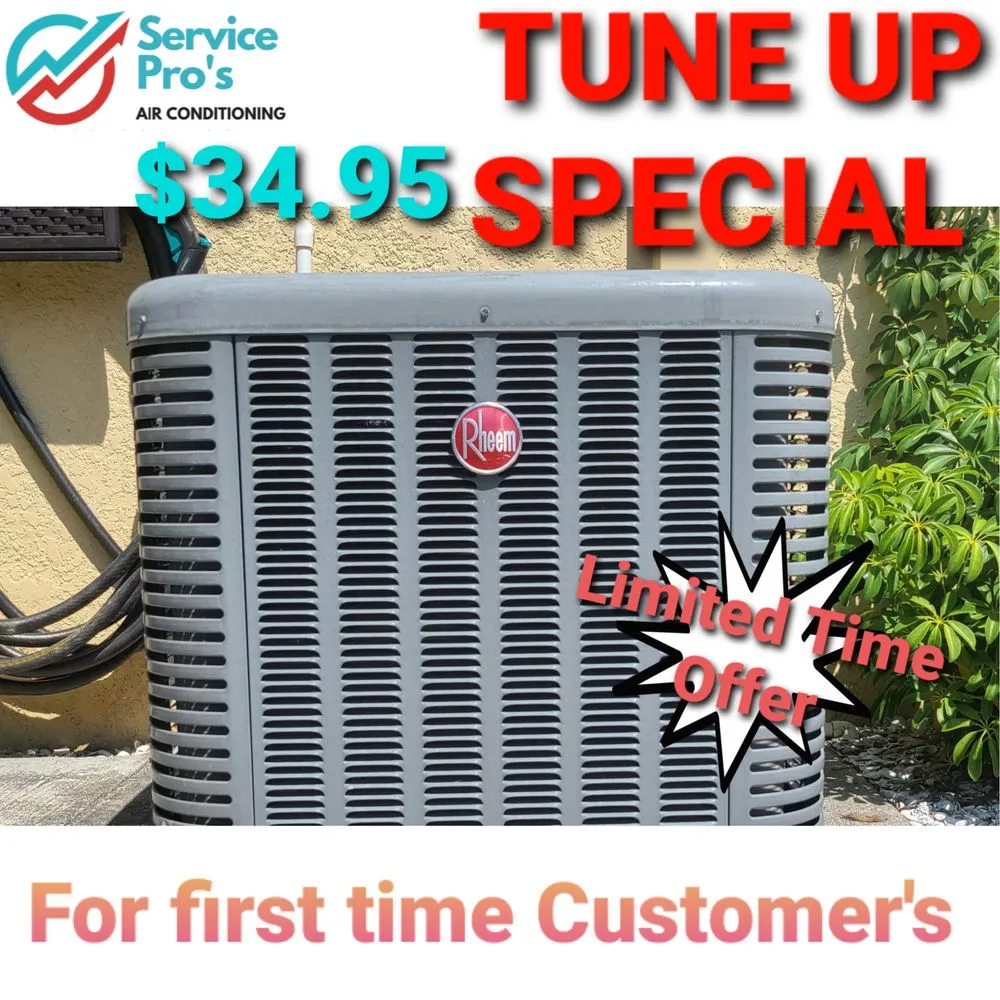 Slide of Service Pro's Air Conditioning
