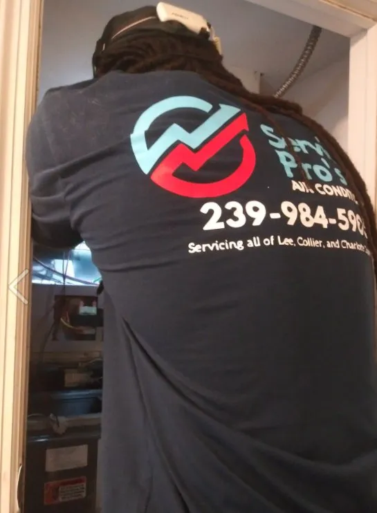 Slide of Service Pro's Air Conditioning