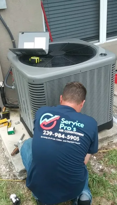 Slide of Service Pro's Air Conditioning