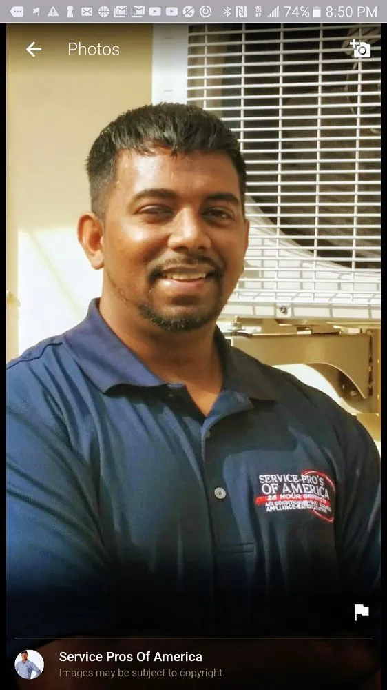 Slide of Service Pros of America