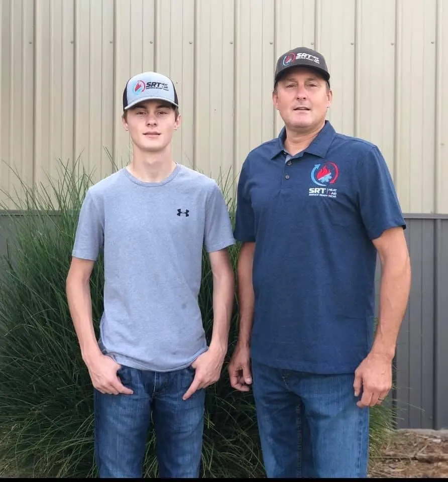 Slide of Service Ready Techs Heat and Air