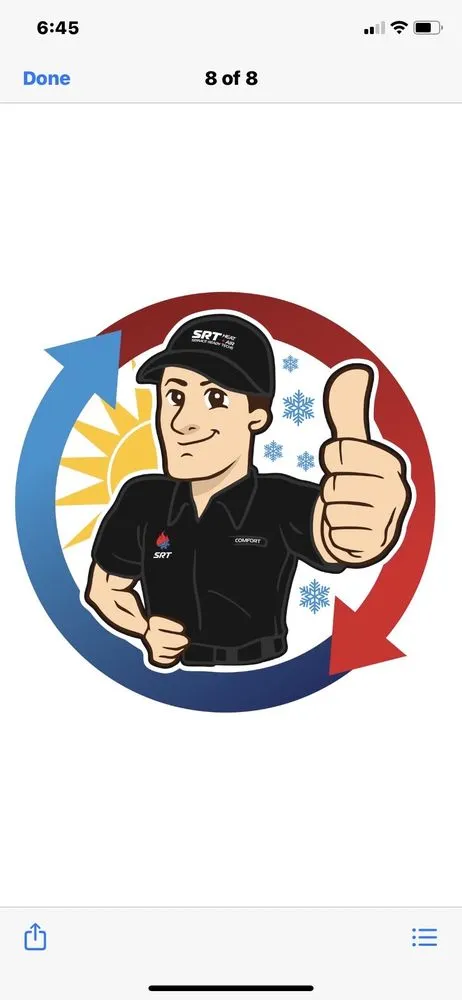 Slide of Service Ready Techs Heat and Air