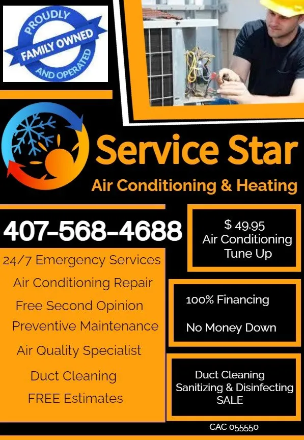 Slide of Service Star Air Conditioning & Heating