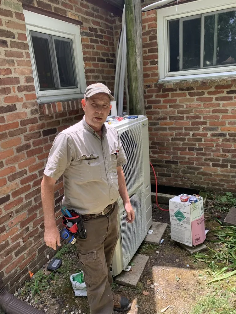 Slide of Service Tech Heating & Cooling