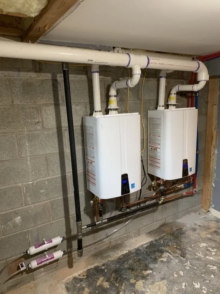 Slide of Service Tech Plumbing Heating &Cooling