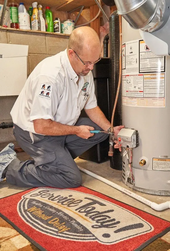 Slide of Service Today, Electrical, Cooling & Heating