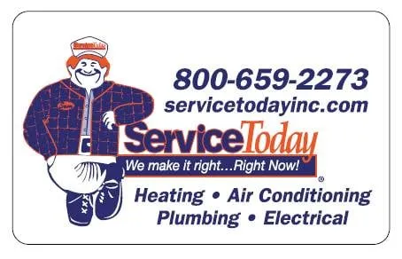 Slide of Service Today Heating, Air Conditioning, Plumbing and Electrical