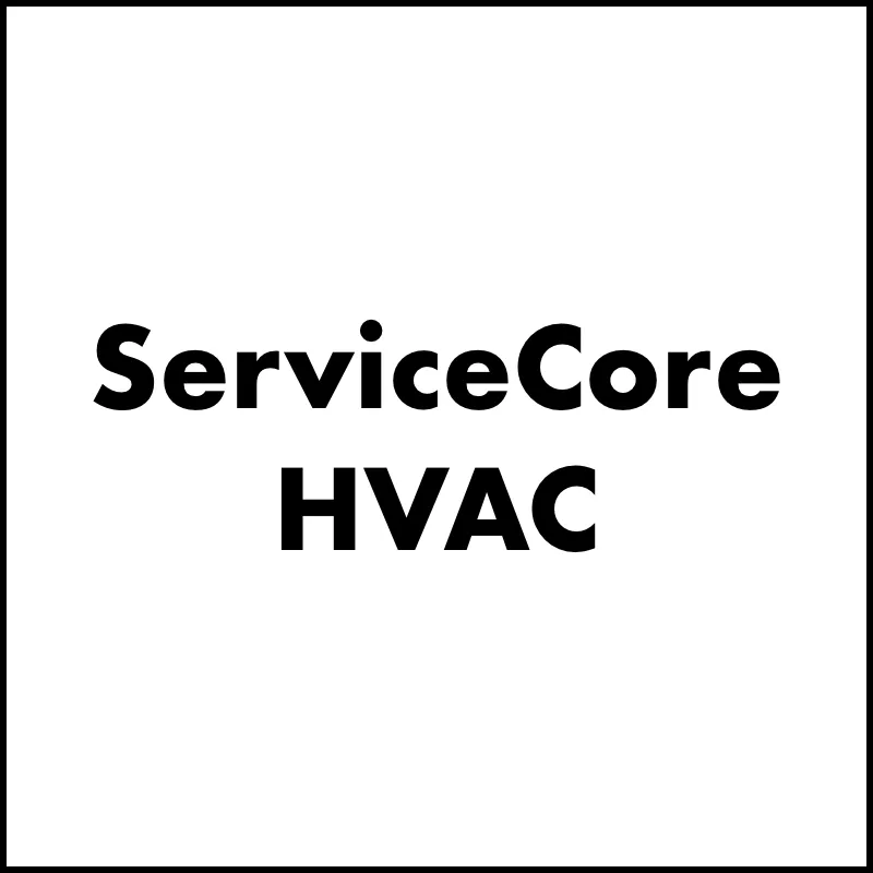 Slide of ServiceCore HVAC