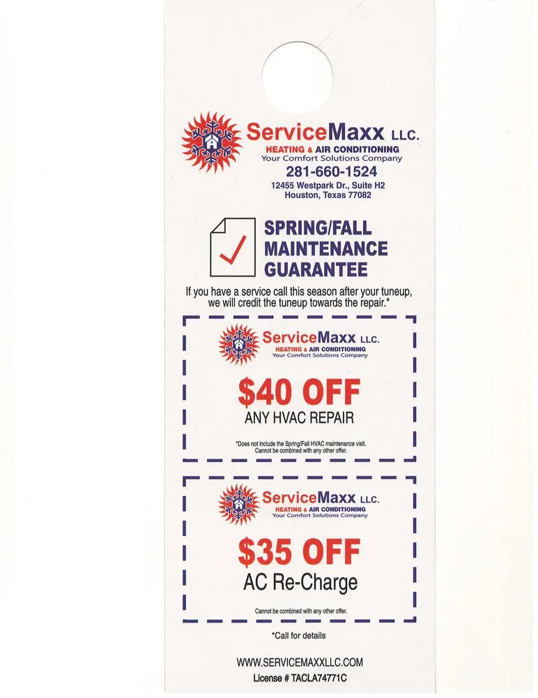 Slide of Servicemaxx Heating & Air Conditioning