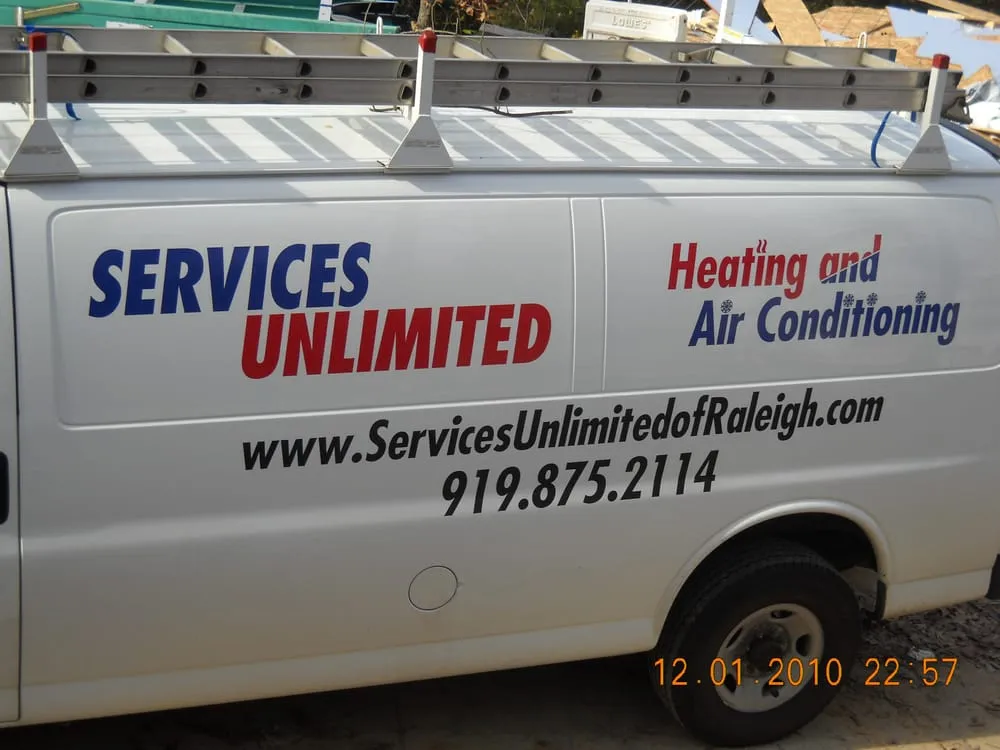 Slide of Services Unlimited Heating and Air Conditioning