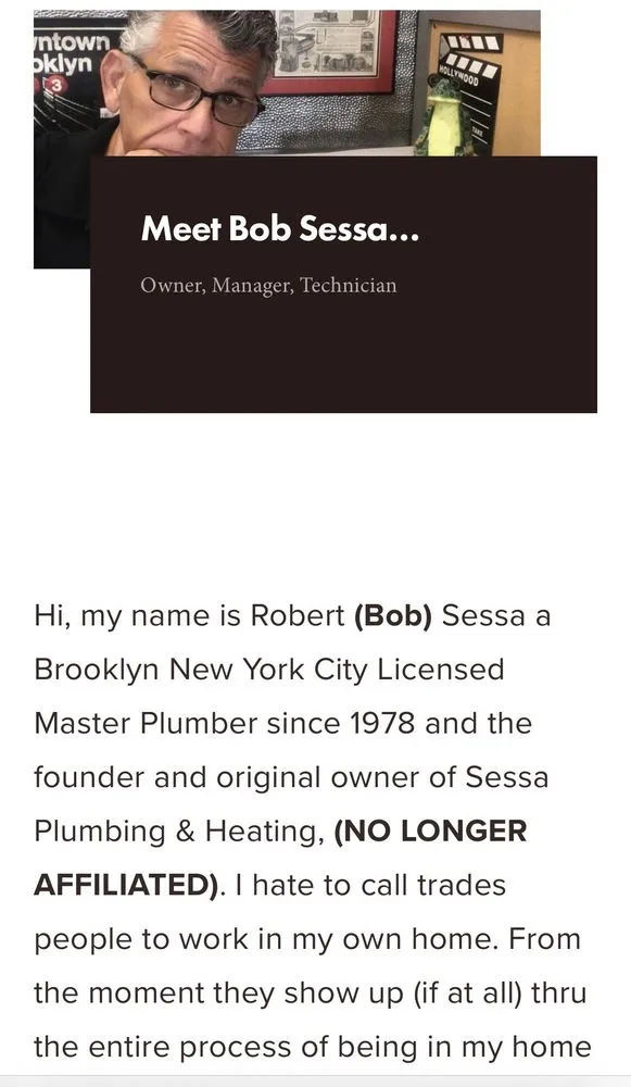 Slide of Sessa's Plumbing & Heating