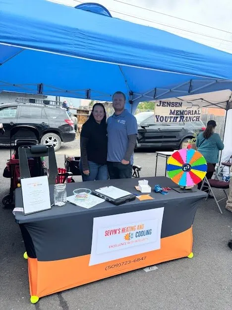 Slide of Sevyn's Heating and Cooling