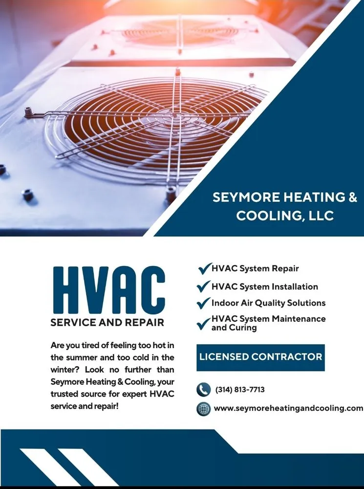 Slide of Seymore Heating & Cooling