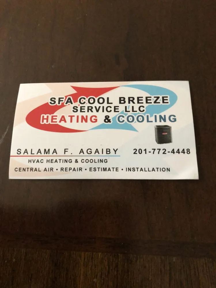 Slide of SFA Cool Breeze HVAC Heating & Cooling Service