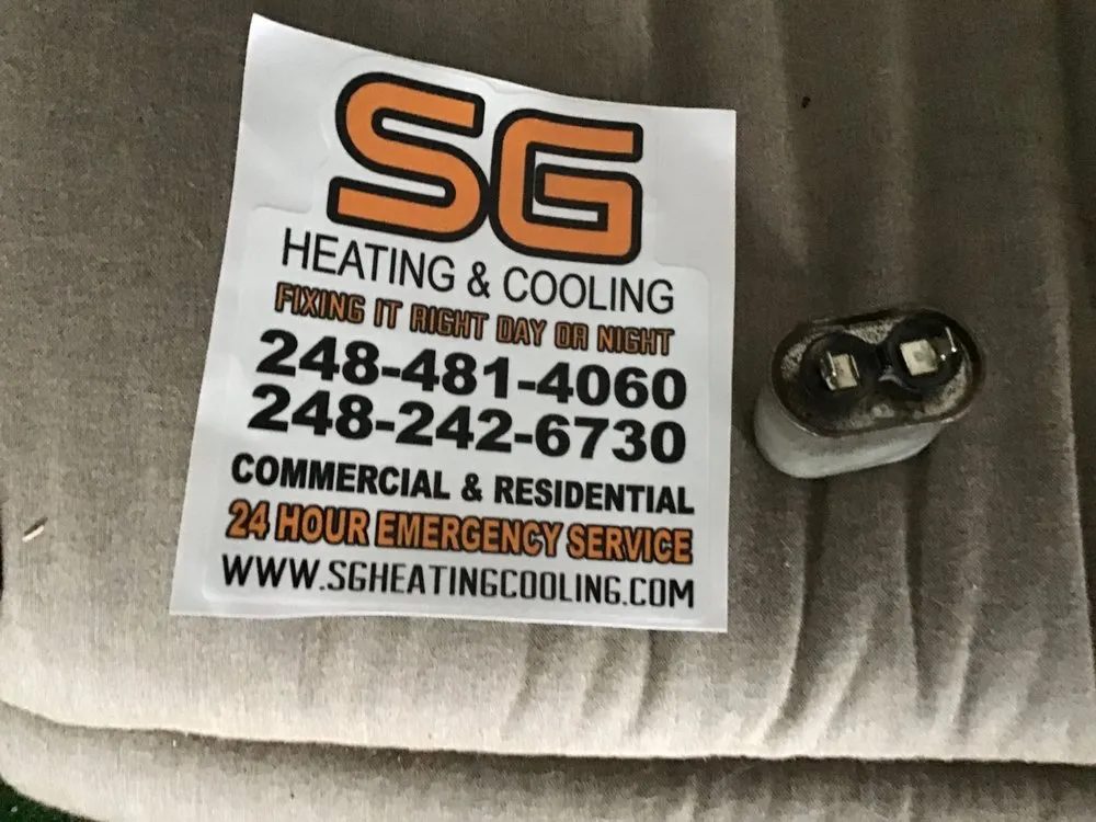 Reliable air conditioning service in Waterford, MI by SG Heating & Cooling