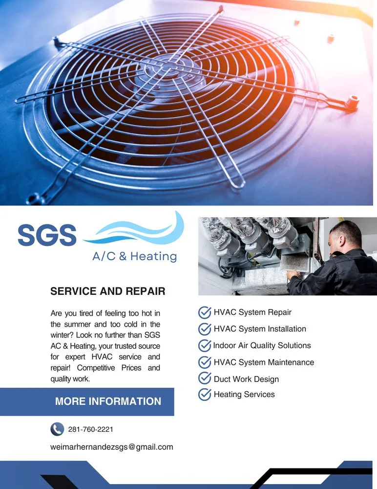 Slide of SGS AC & Heating