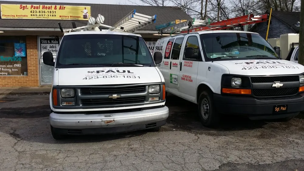 Slide of Sgt Paul Heat & Air Conditioning