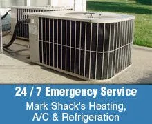 Slide of Shack's Heating A/C & Refrigeration