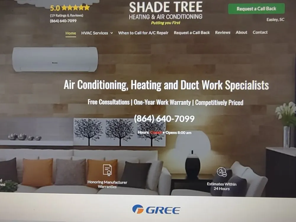 Slide of Shade Tree Heating & Air Conditioning