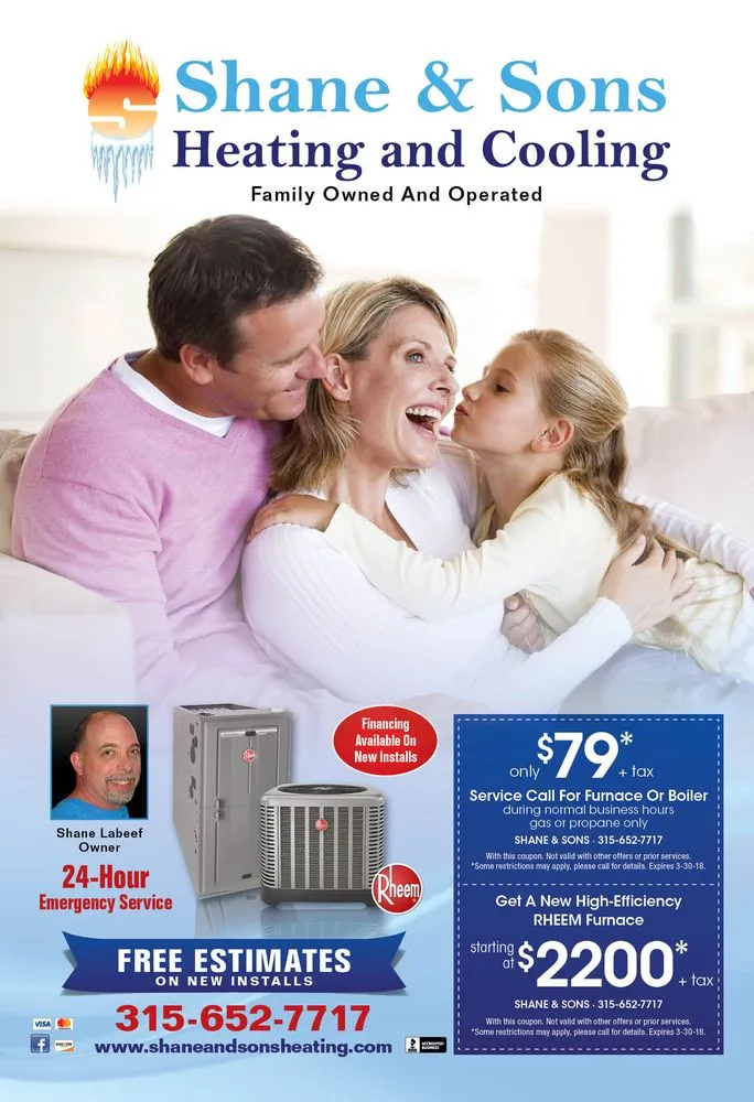 Slide of Shane & Sons Heating & Cooling