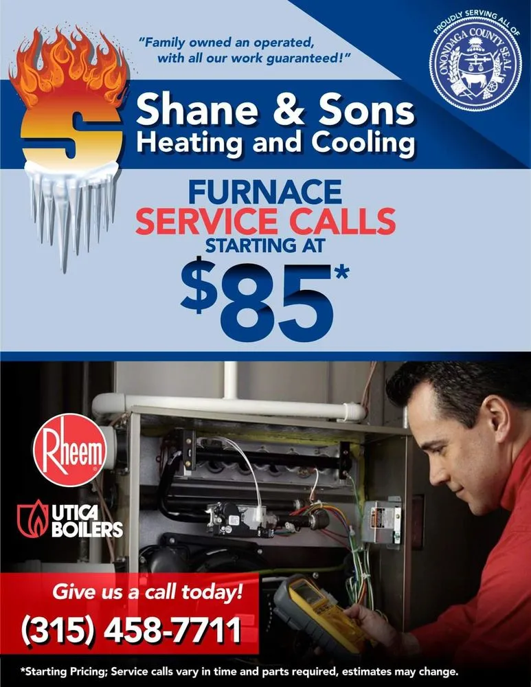 Slide of Shane & Sons Heating & Cooling