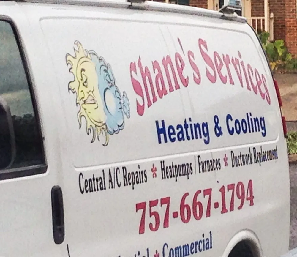 Slide of Shane's Services