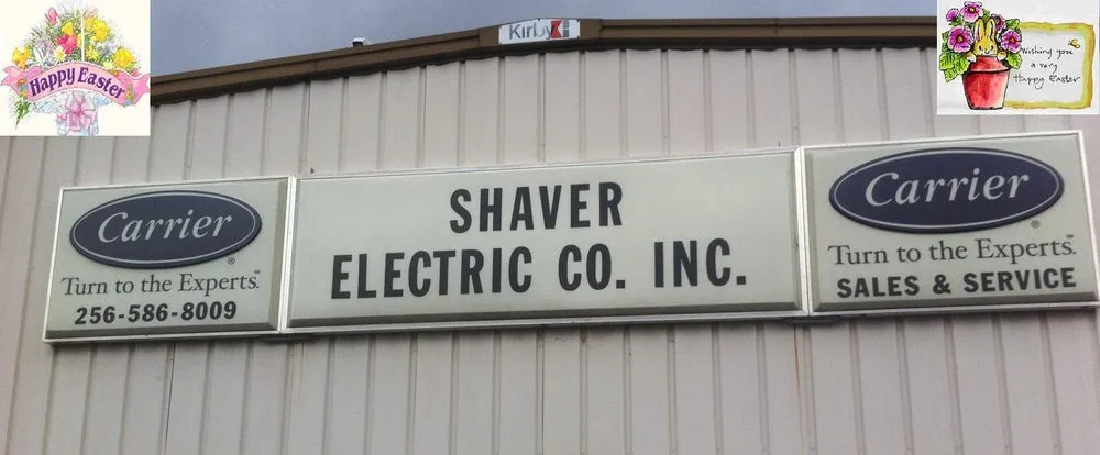 Slide of Shaver Electric Co