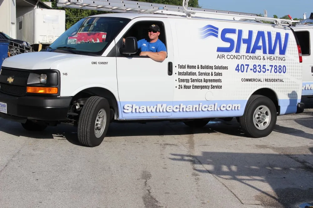 Slide of Shaw Air Conditioning and Heating