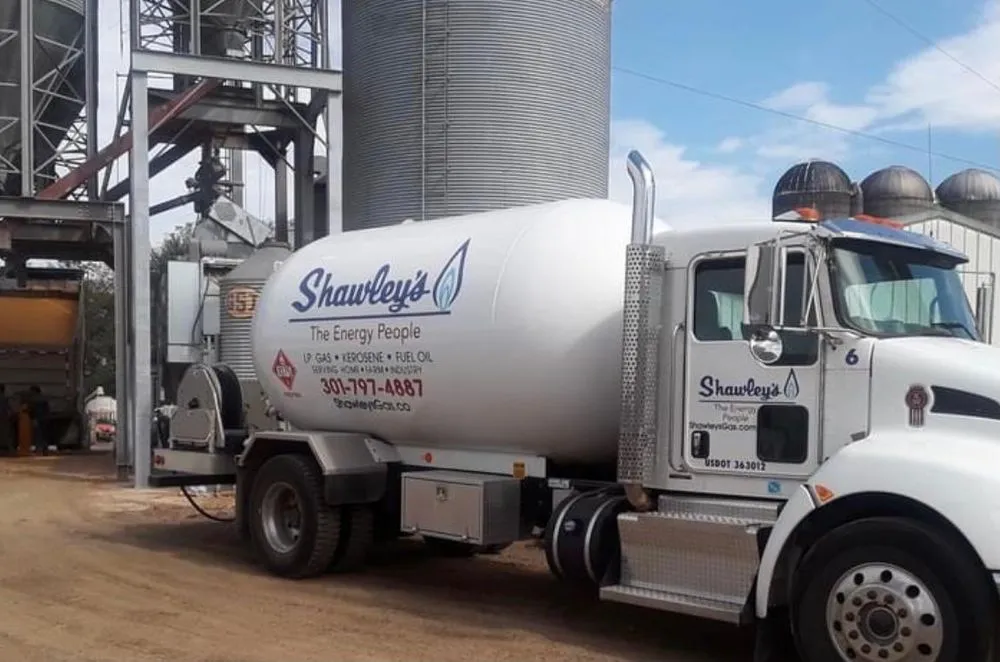 Slide of Shawley's LP Gas