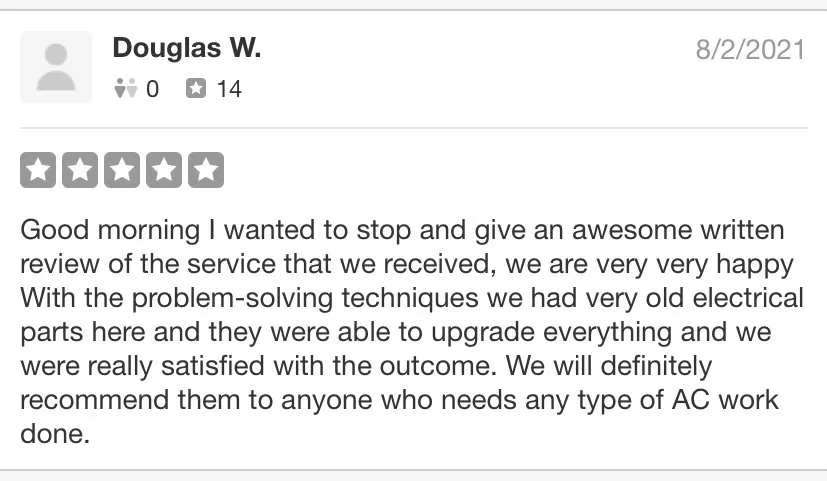 Slide of Shawn's Air Conditioning & Heating