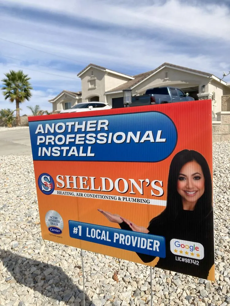 Slide of Sheldon's Heating, Air Conditioning & Plumbing