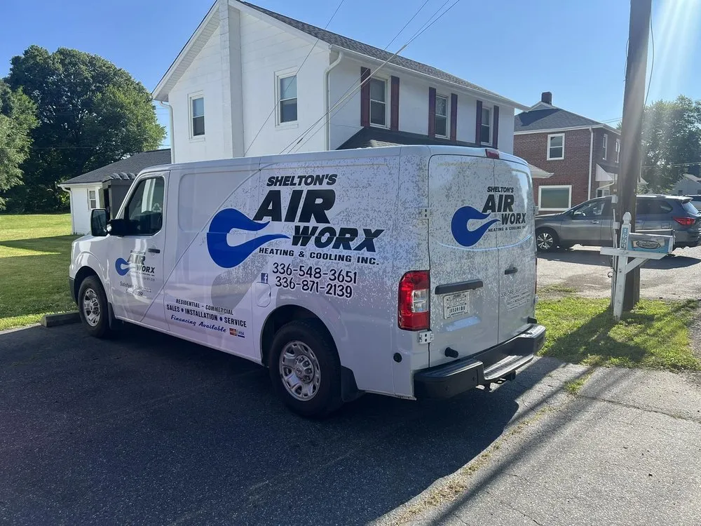 Slide of Shelton's Air Worx Heating & Cooling