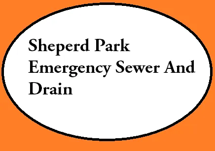 Slide of Shepherd Park Emergency Sewer and Drain