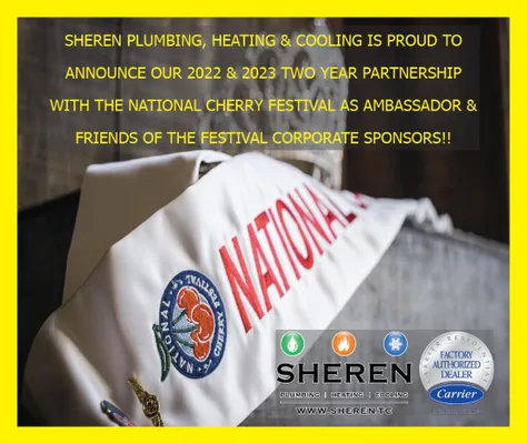 Sheren Plumbing, Heating and Cooling Logo