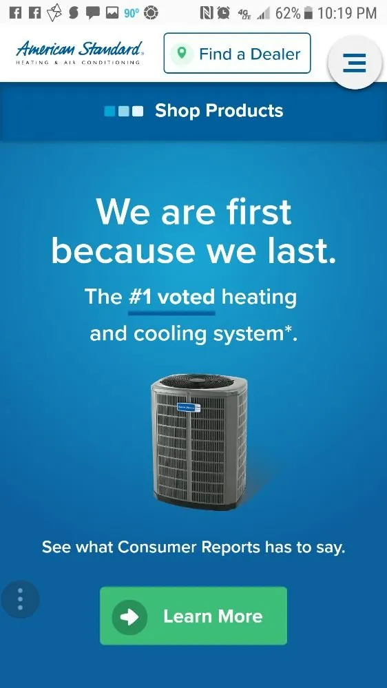 Slide of Shockley's Heat & Air