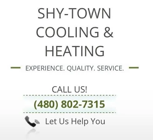 Slide of Shy-Town Cooling & Heating
