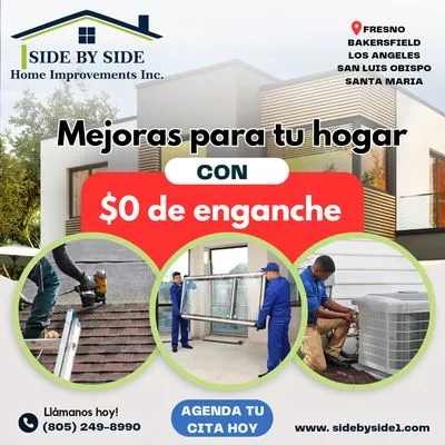 Side By Side Home Improvements Logo