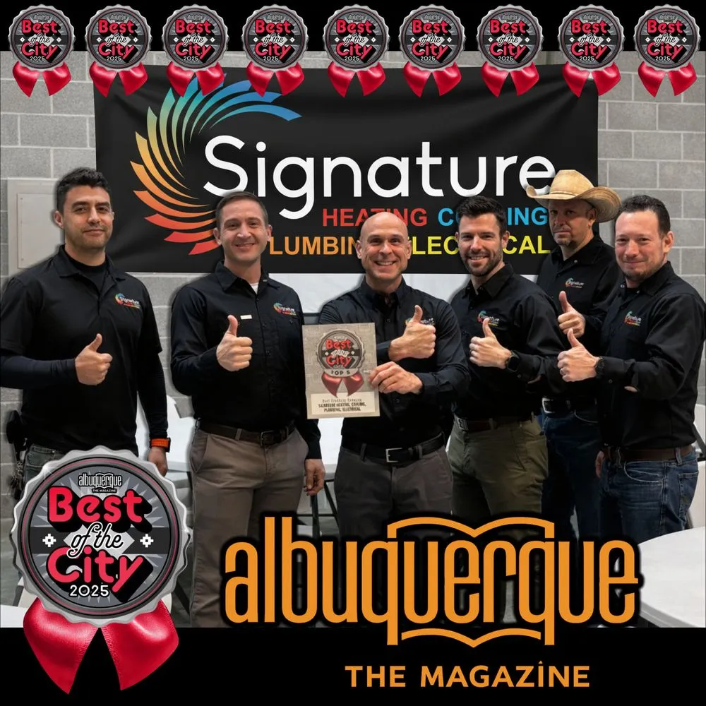 Slide of Signature Heating, Cooling & Plumbing