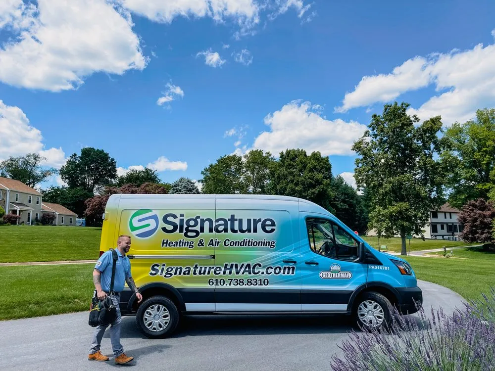 Slide of Signature HVAC