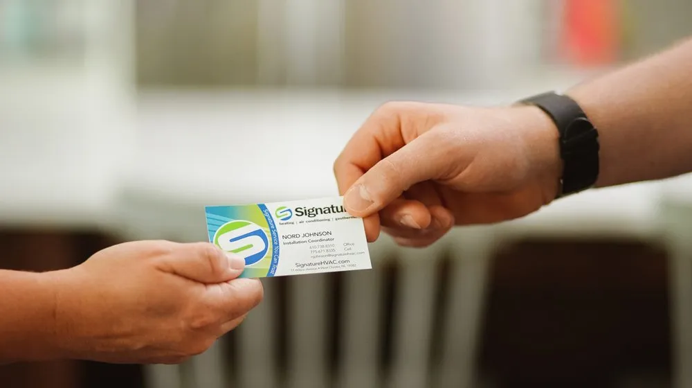 Slide of Signature HVAC