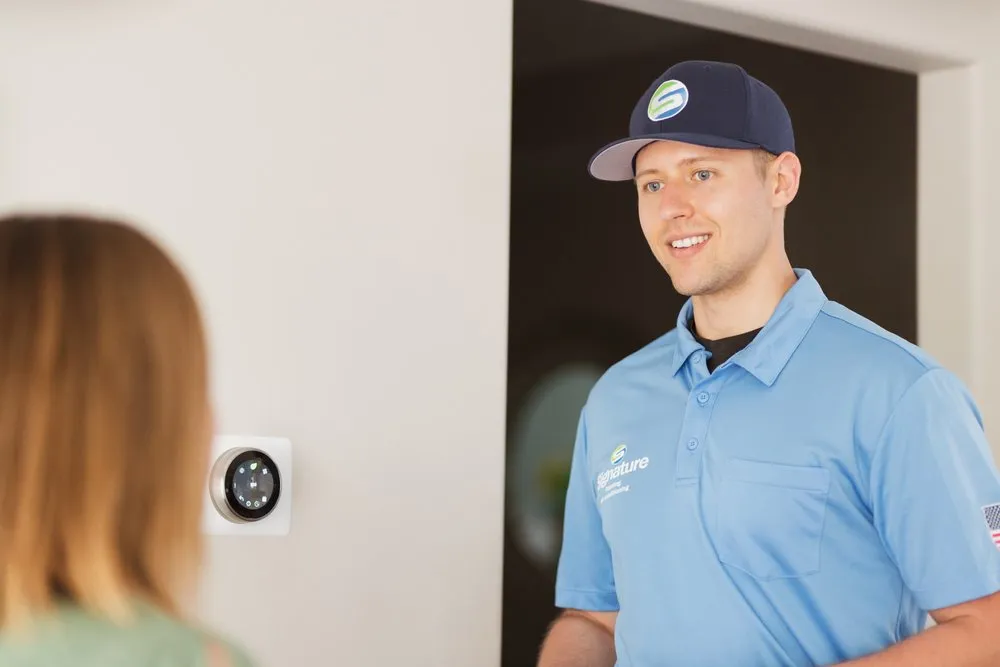 Slide of Signature HVAC