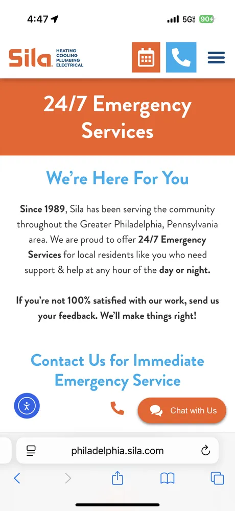 Slide of Sila Heating, Air Conditioning & Plumbing