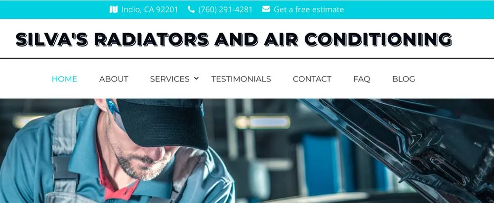 Slide of Silva's Radiators and Air Conditioning