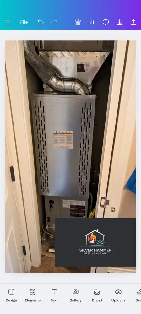 Slide of Silver Hammer Heating and Air