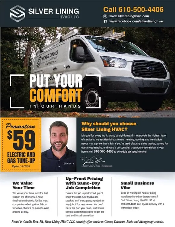 Slide of Silver Lining HVAC