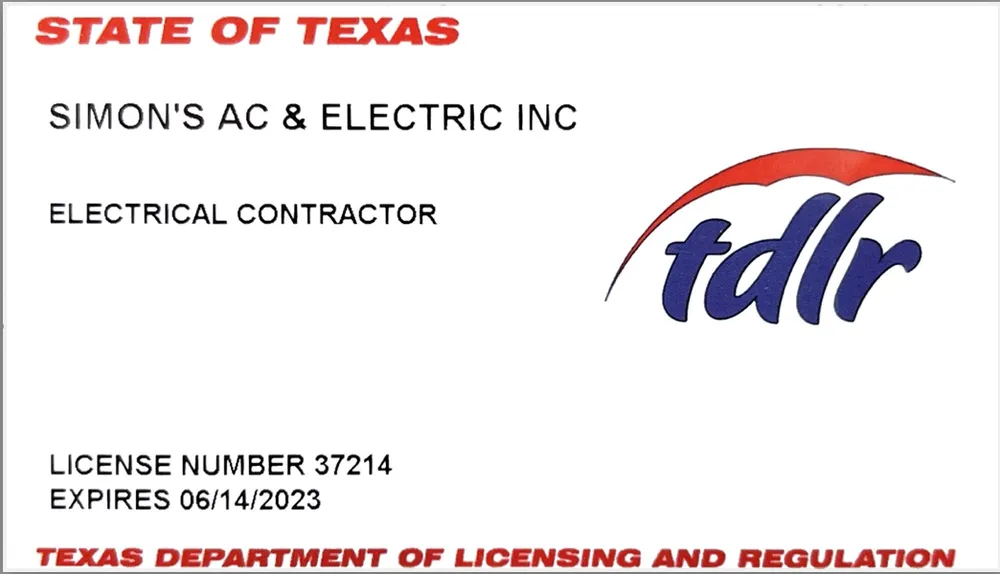 Slide of Simons AC & Electric