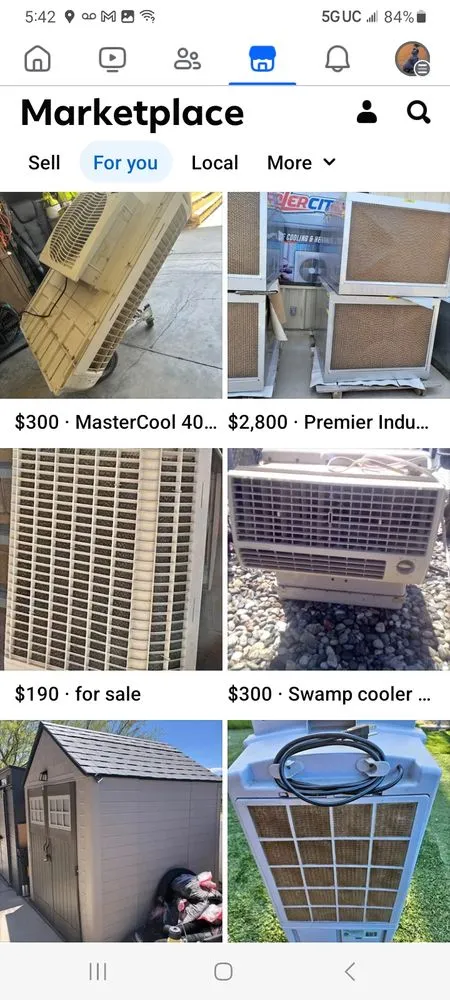 Slide of Simple Air Swamp Cooler services